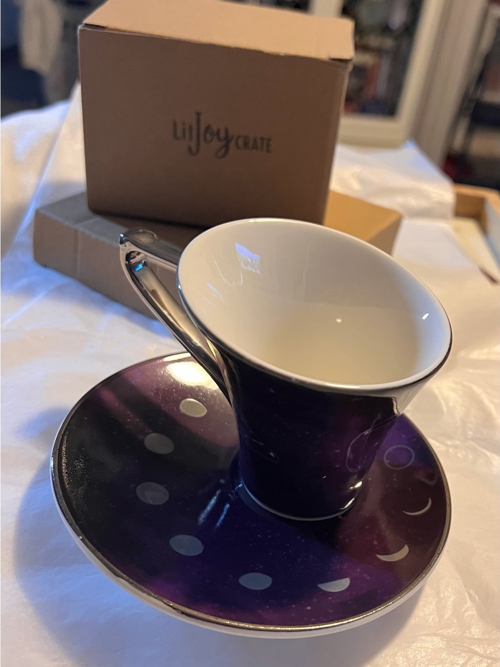 LilJoy Crate Lunar Chronicals Teacup & Saucer